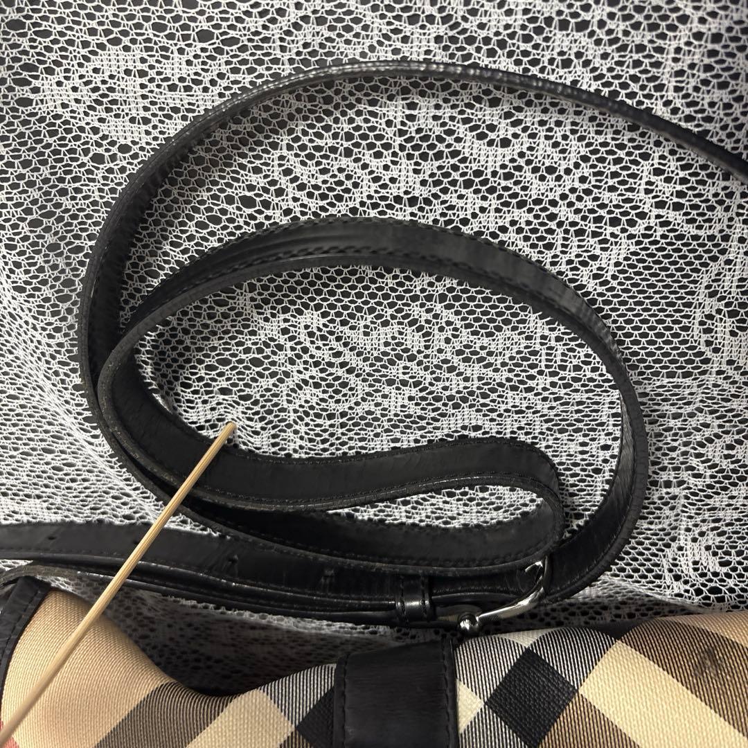 バーバリー Burberryショルダーバッグ ノバチェック PVCメガチェック