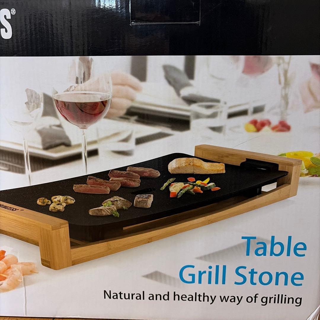 【新品未使用】PRINCESS Table Grill Stone