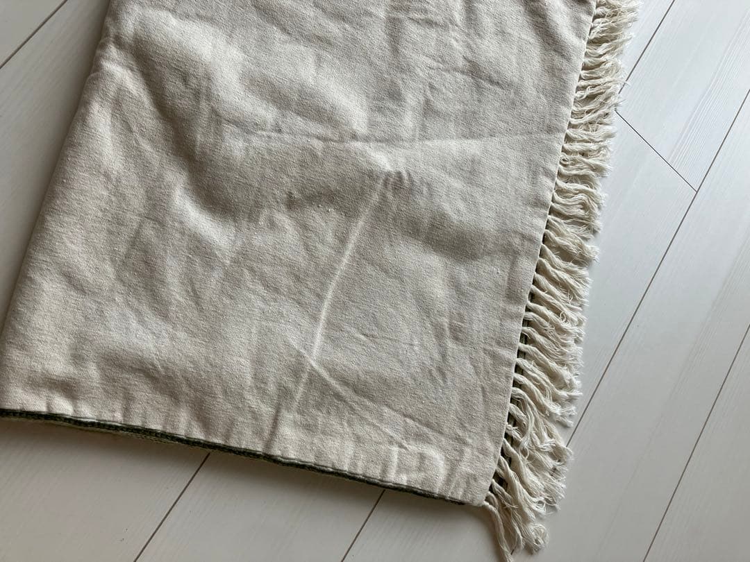 大*仏様 新品　カシミールラグ