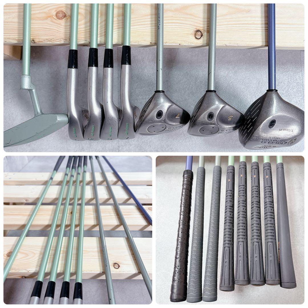 T214 キャロウェイ 他 ゴルフクラブ レディース セット ビッグバーサ 緑