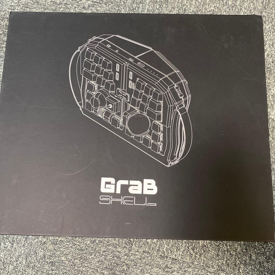 Grab Shell ゲームコントローラー ホワイト　キーボード