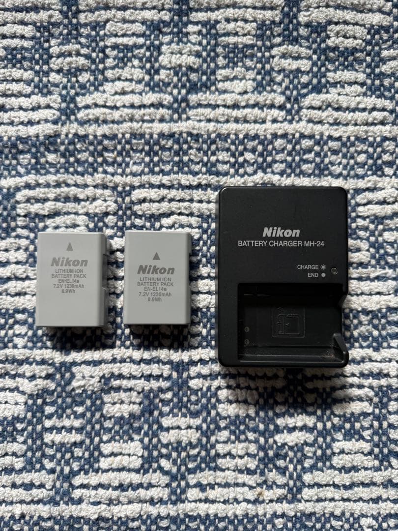 D5300 ダブルレンズセット　マイク付き　コンプリートセット