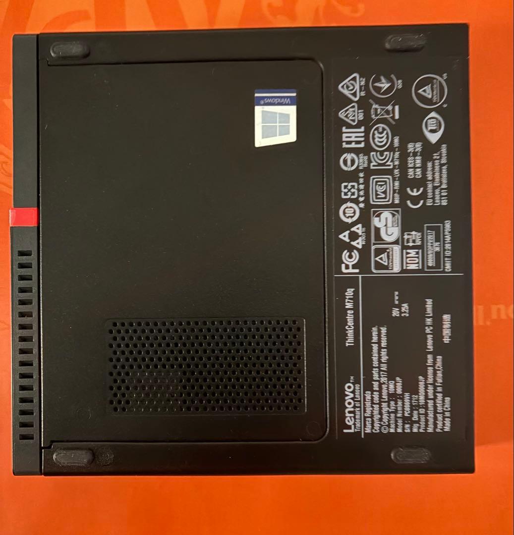 Lenovo ThinkCentre M710q ミニPC