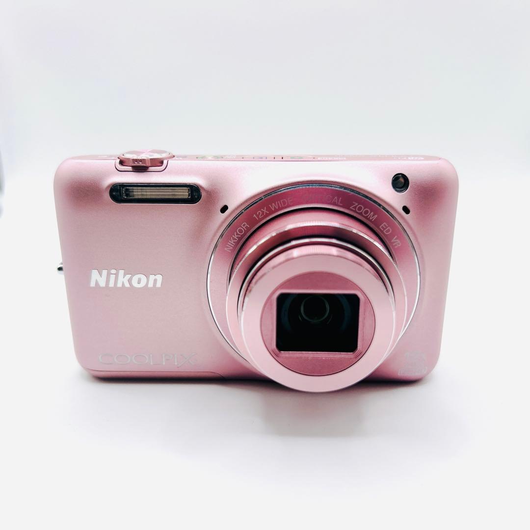 【極美品】Nikon ニコン COOLPIX S6600 シルキーピンク