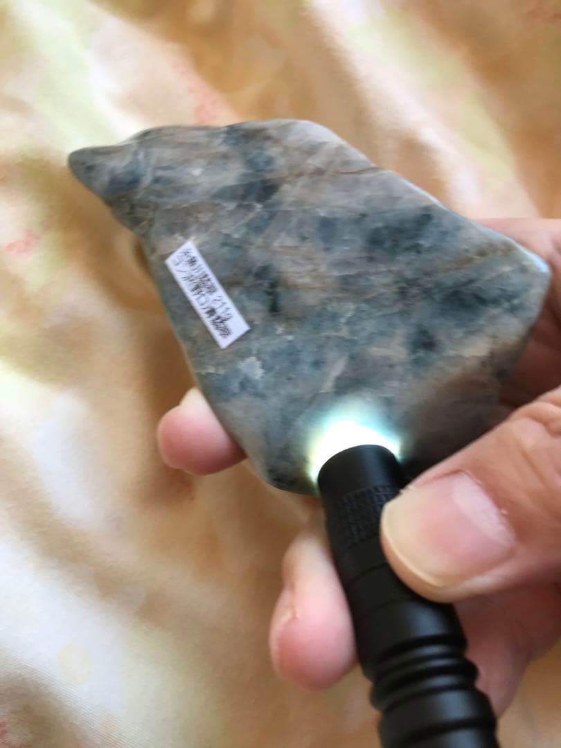 debnyan 超希少糸魚川コン沢青翡翠タンブル211g