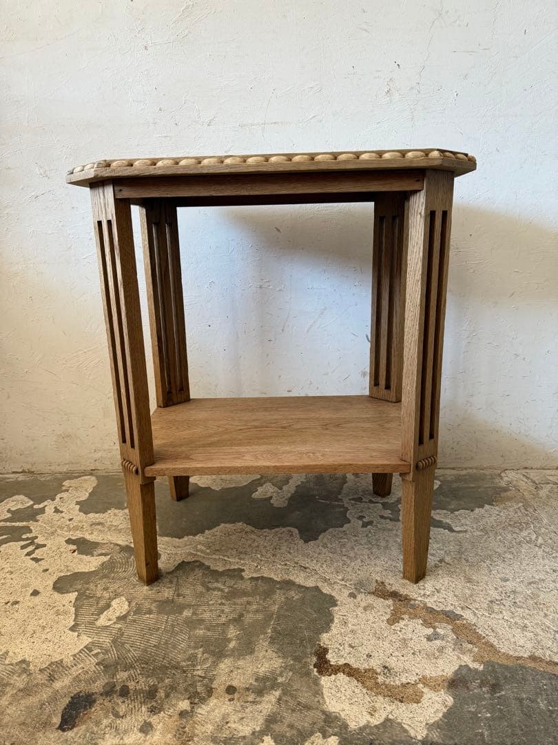 ビンテージ サイドテーブル 　剥離