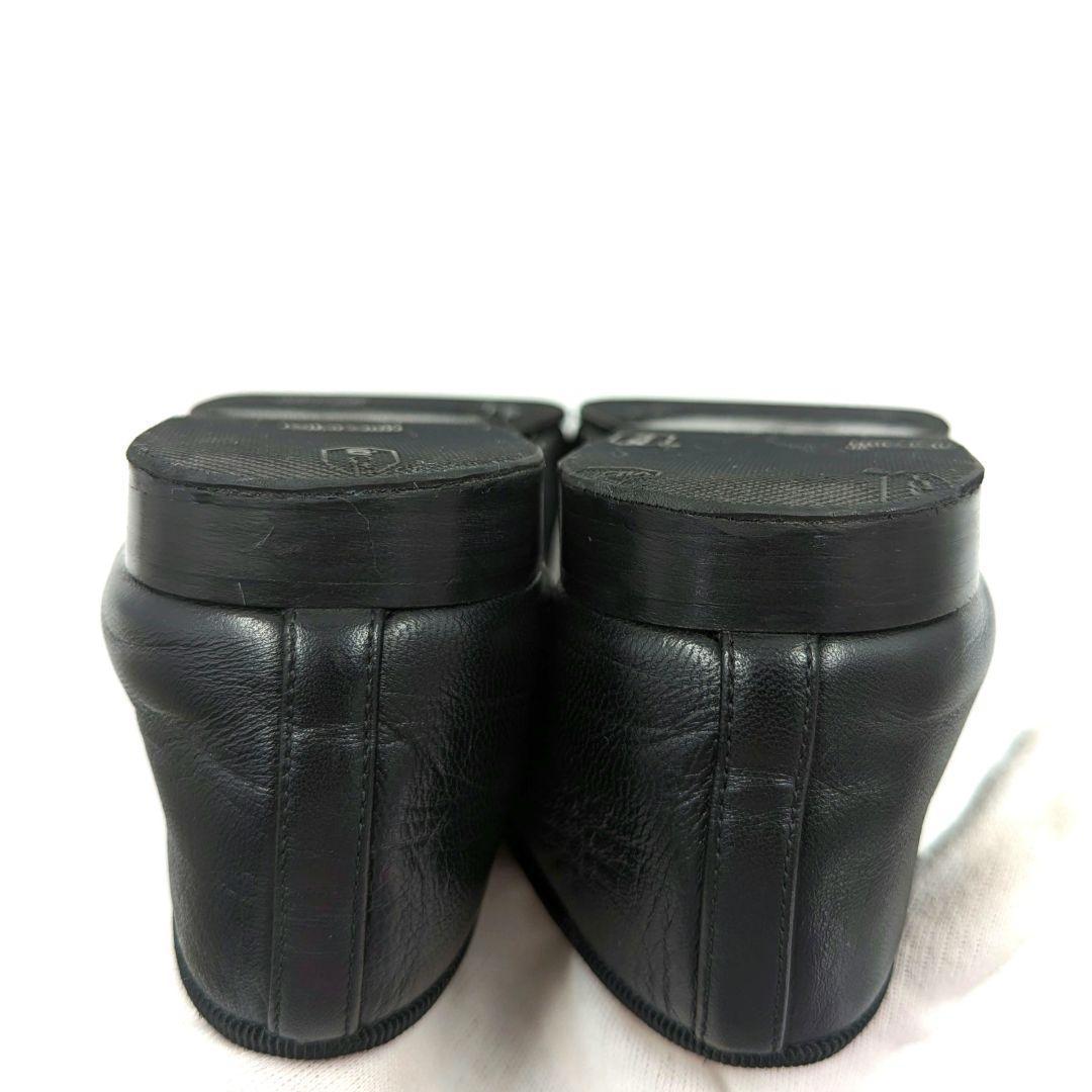 【美品】CHANEL シャネル バレリーナ パンプス ブラック