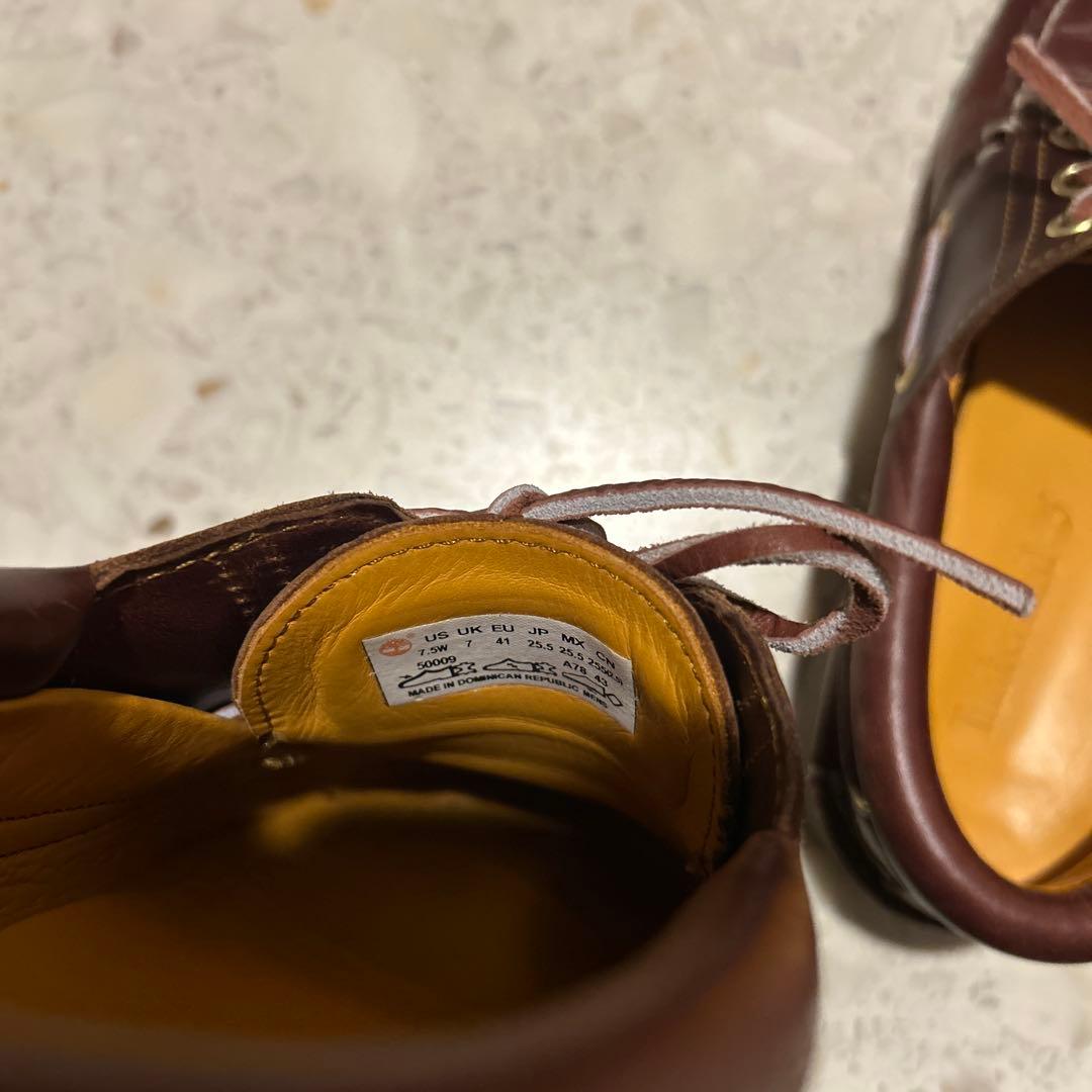 Timberland 3eye classic BURGUNDY 　25.5