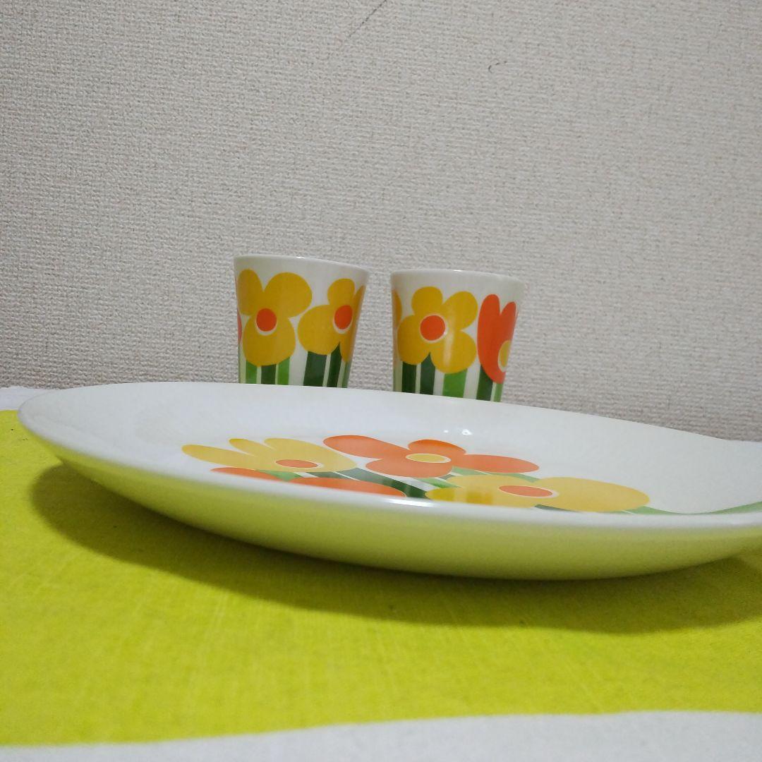 Figgioレア ヴィンテージ アネマリエ マグ&プレートセット