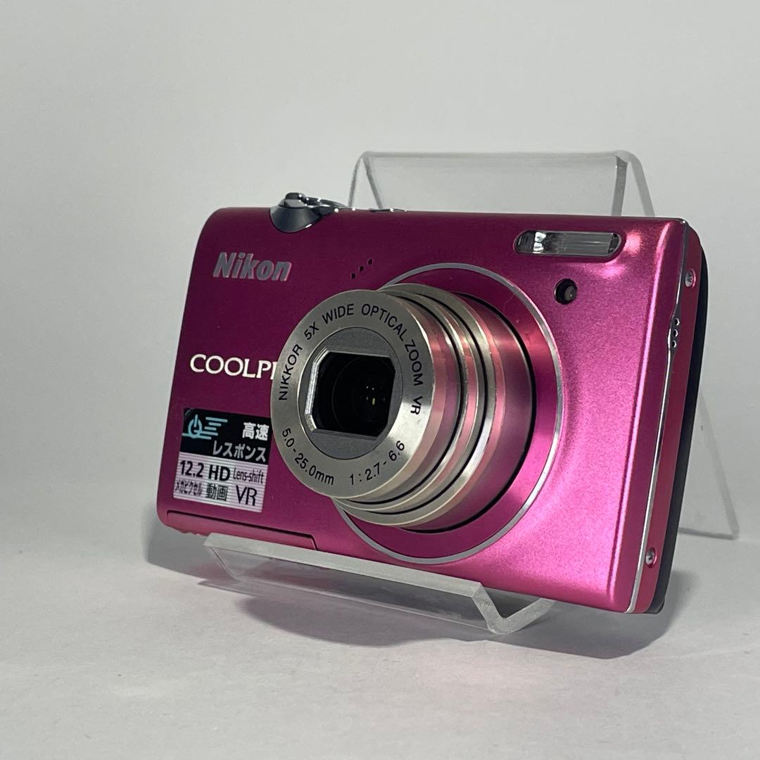 【動作確認済】Nikon COOLPIX S5100 ピンク