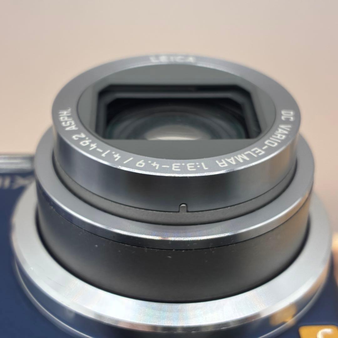 パナソニック ルミックス DMC-TZ7 ネイビー ブルー コンデジ