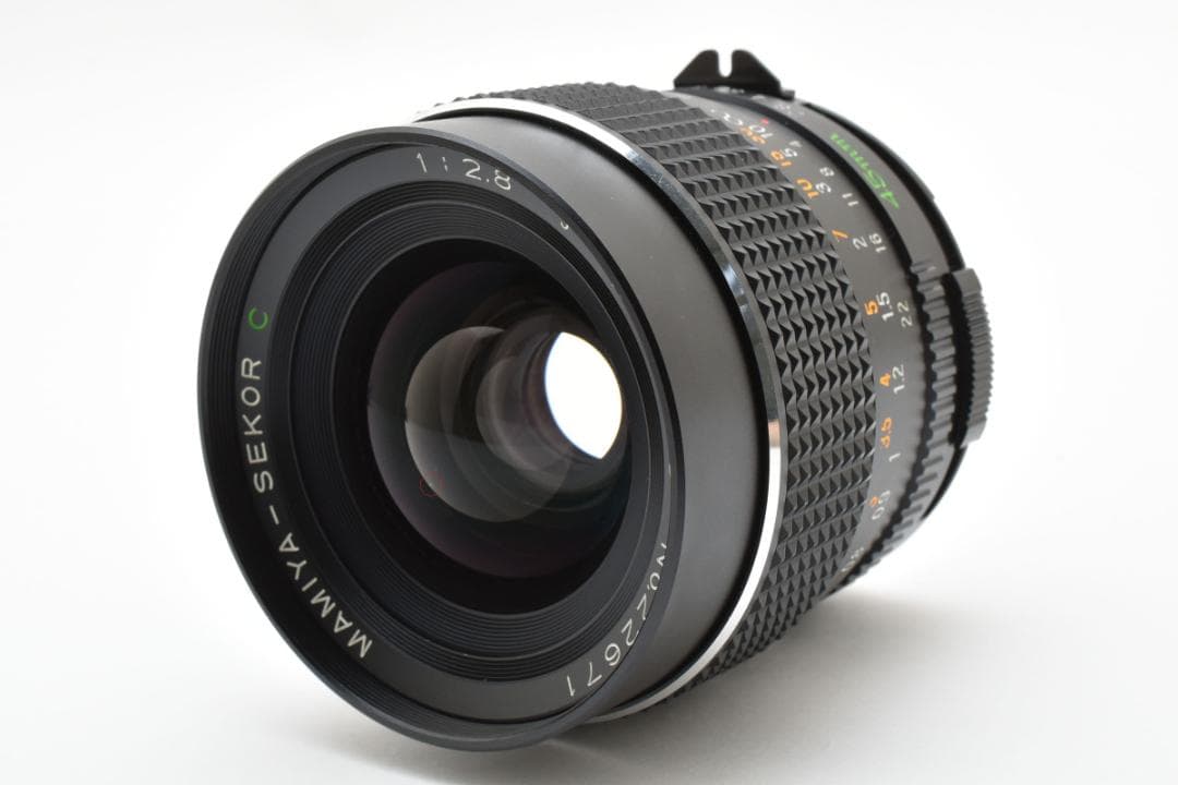 【美品】MAMIYA-SEKOR C 45mm F2.8 S M645 中判