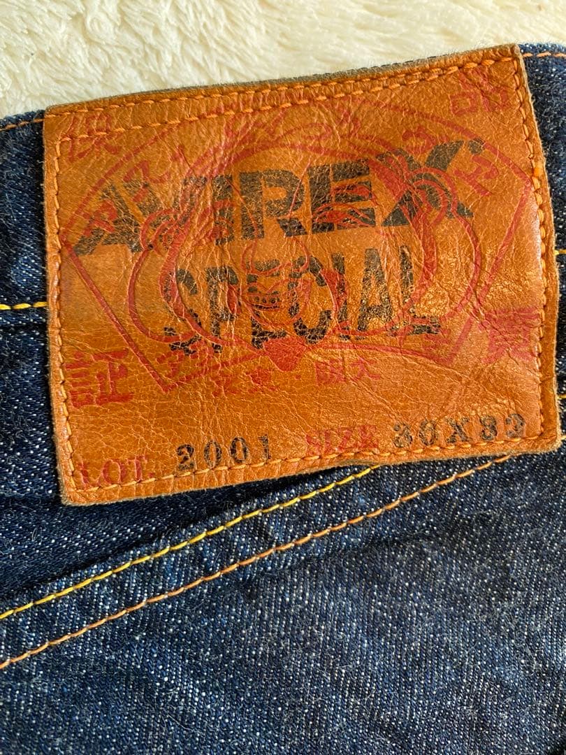 EVISU×AVIREX コラボジーンズ Lot2001 36×32