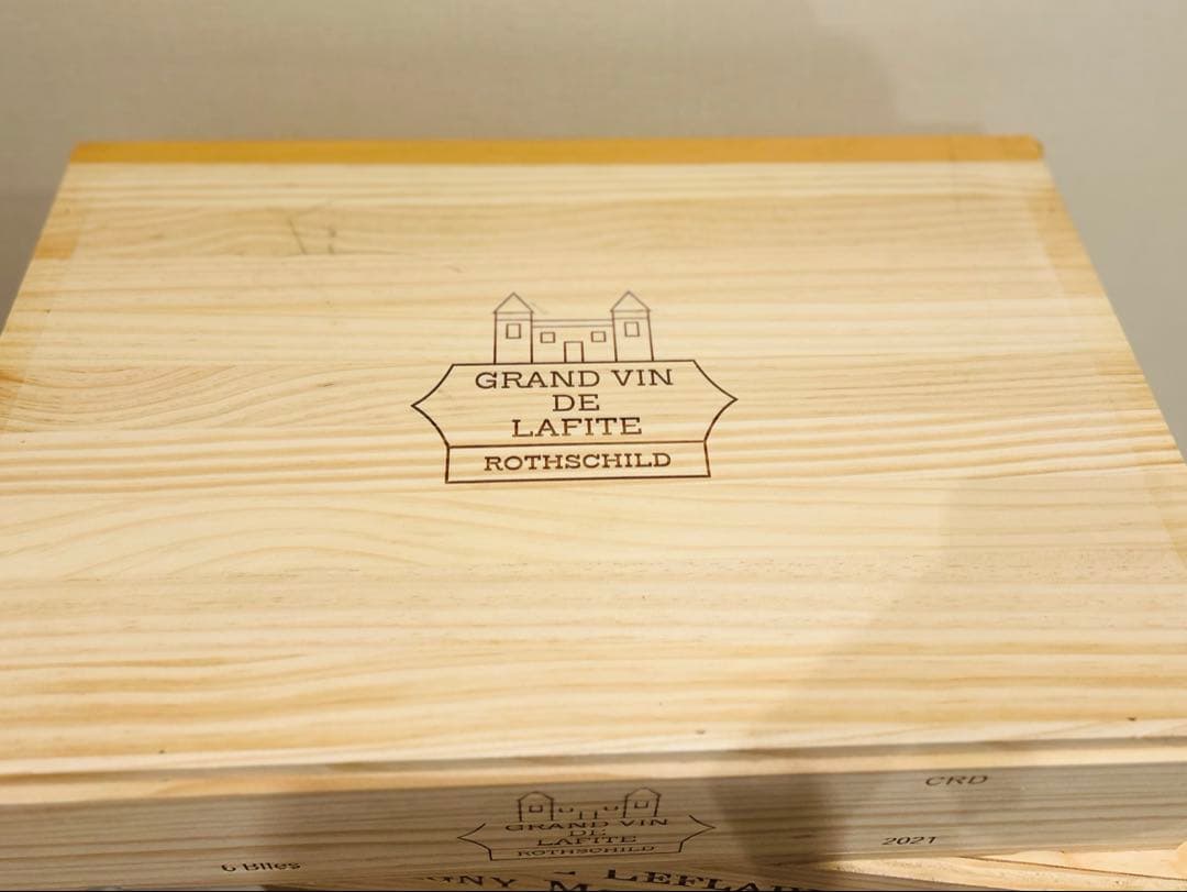 Leflaiveと バタール・モンラッシェ グラン・クリュ　ワイン空箱ｘ4