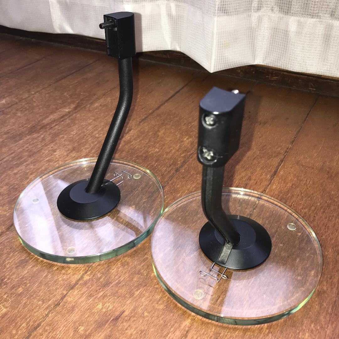 BOSE ボーズ AM-15用 ダブルキューブスピーカー ガラステーブルスタンド