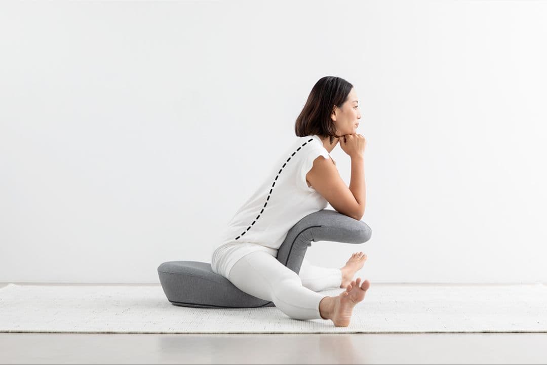 ＆MEDICAL アンドメディカル ストレッチチェア　アッシュグレー　座椅子