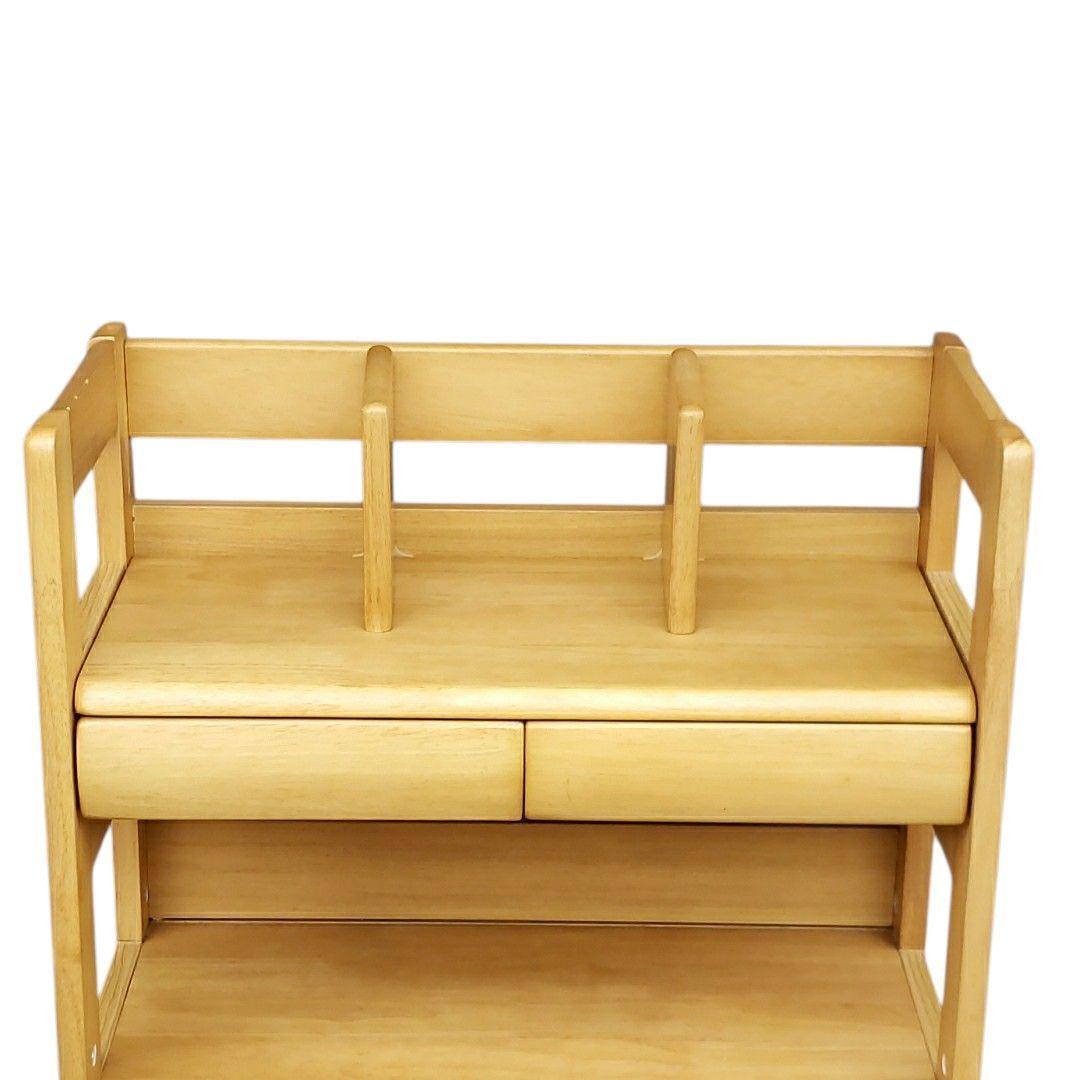 【美品】KOIZUMI オープンシェルフ 引出し2杯 書棚 デスクシェルフ