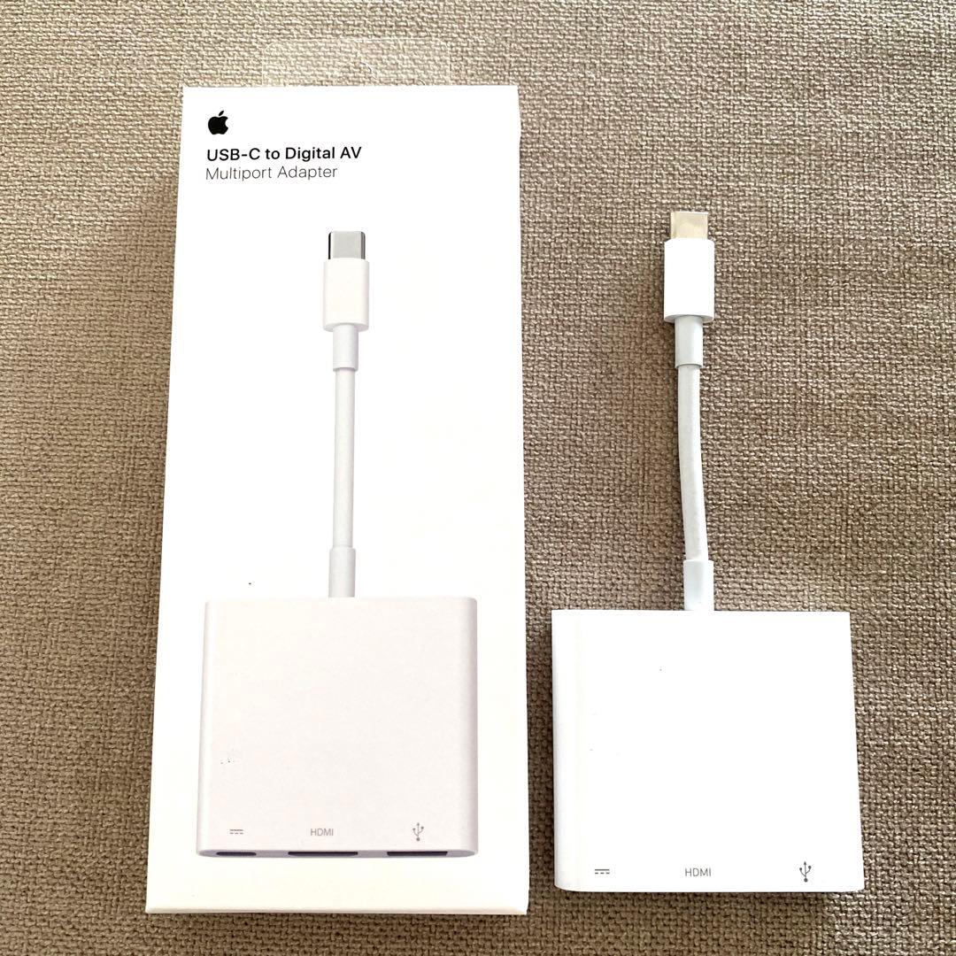 【Apple】Mac USB-C アダプター　純正保証