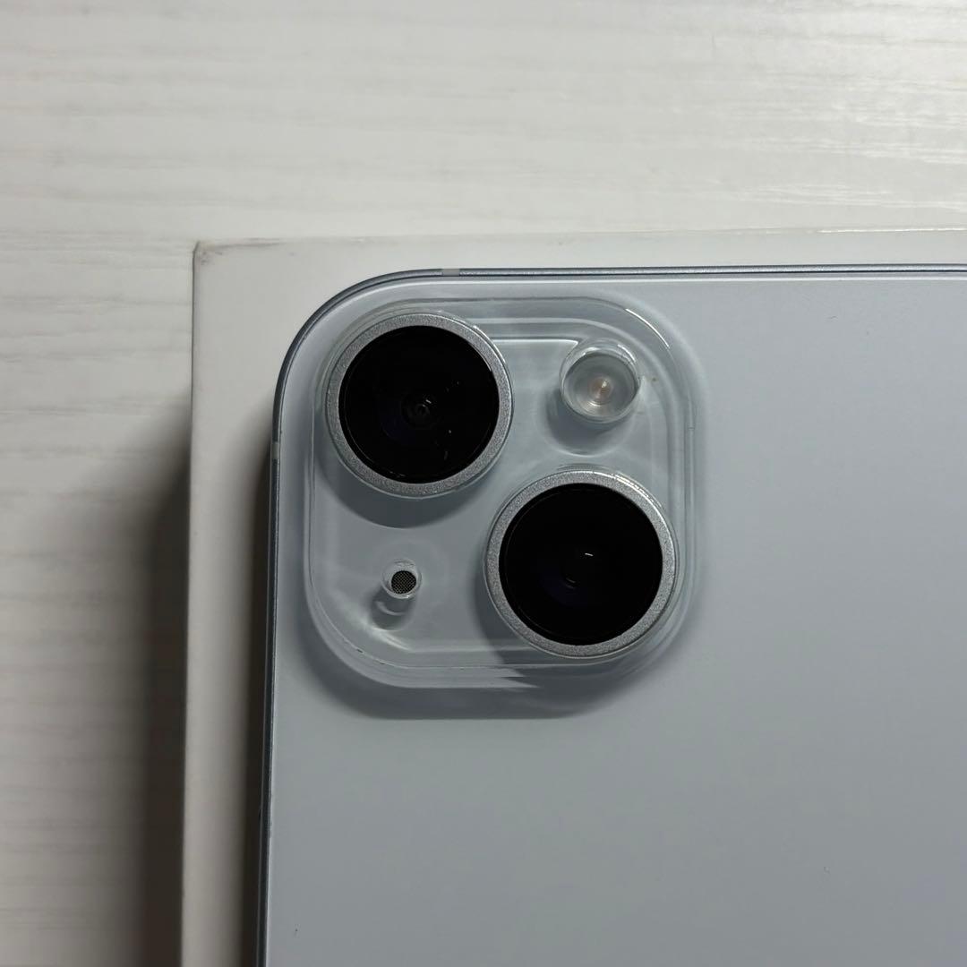 りーりん iPhone15 128GB ブルー SIMフリー 極美品
