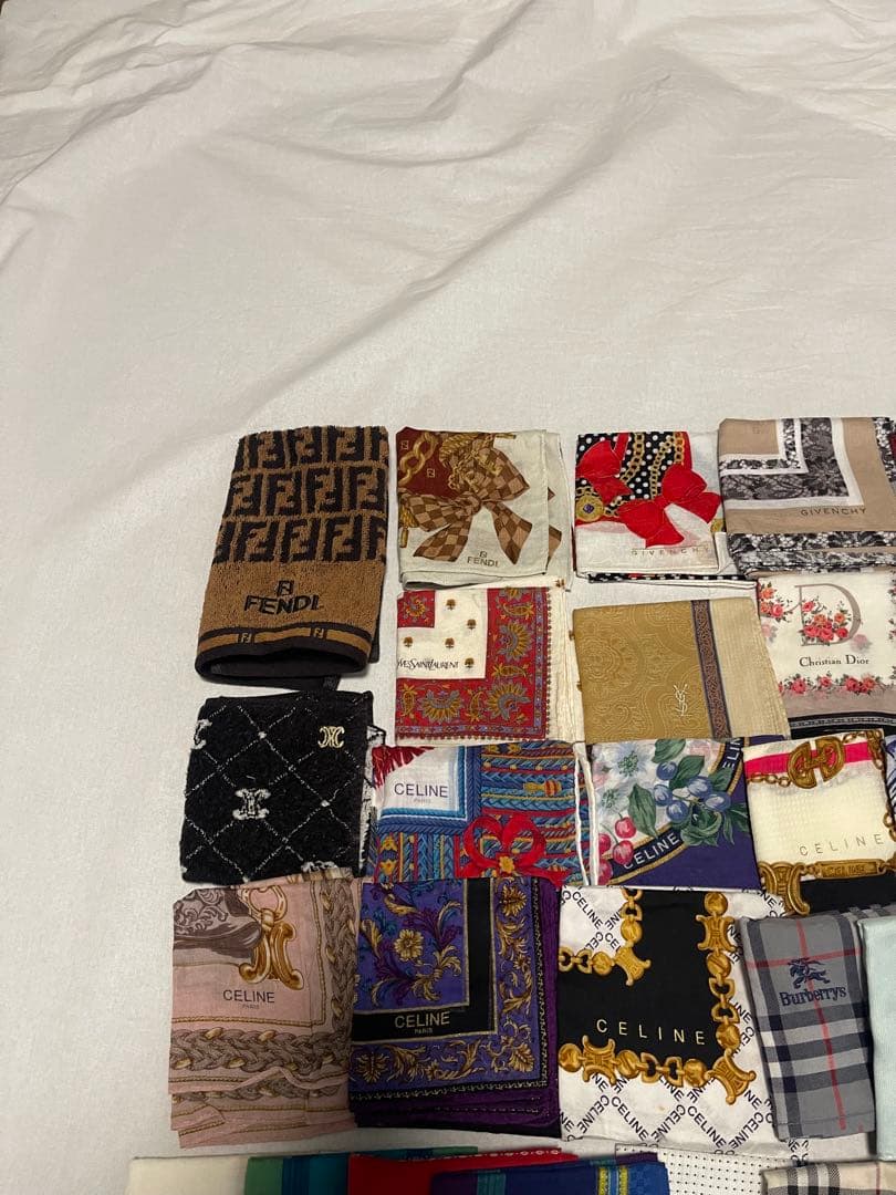 ★新品★33点★まとめ★FENDI★Burberry★Dior★ハンカチ★タオル
