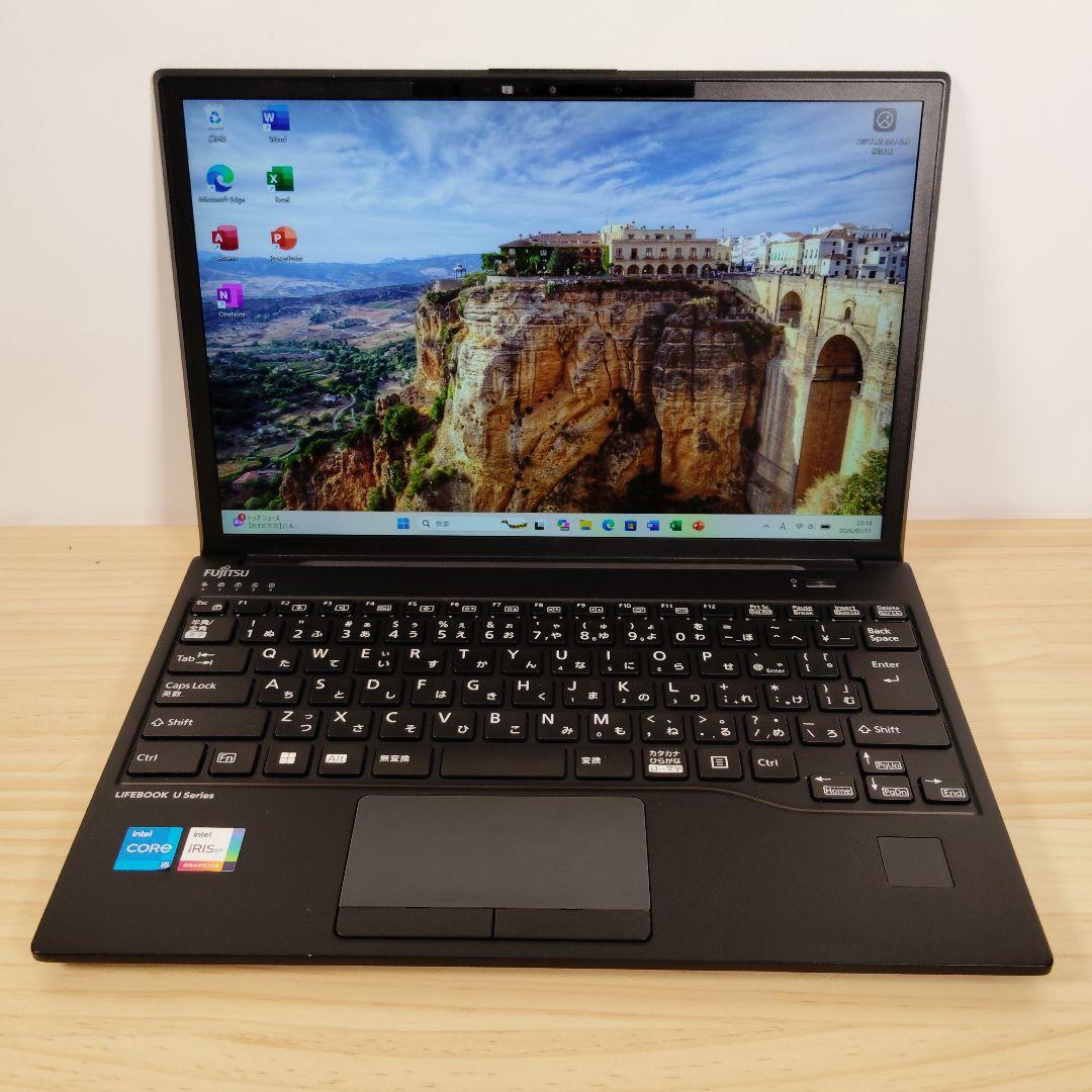 日本製 Fujitsu U9313 爆速 第13世代i5搭載 爆速 512GB