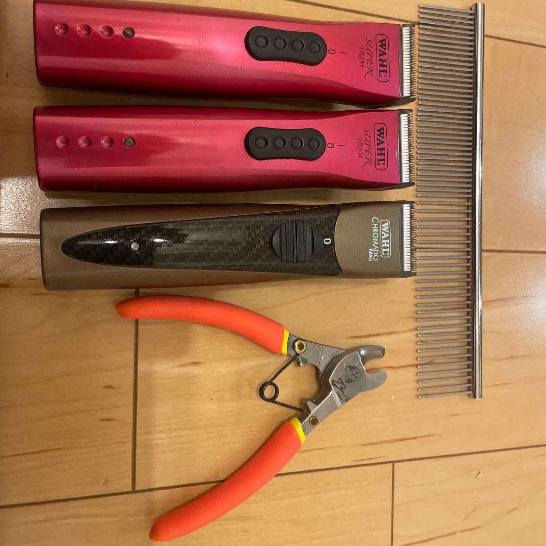 WAHL バリカンセット（SUPER TRIM & CHROMADO Mini）