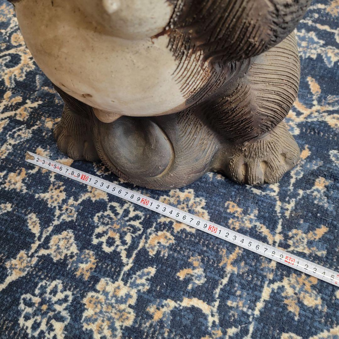 【特大16kg】信楽焼 狸 たぬき