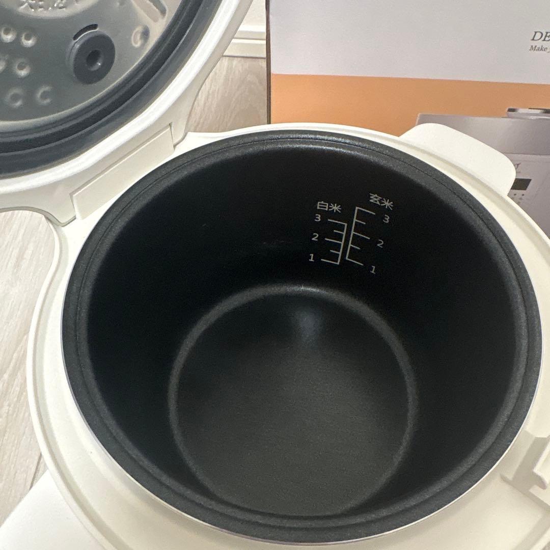 美味しく炊ける発芽玄米炊飯器　新製品 DFL-1100 DELIFUL LIFE