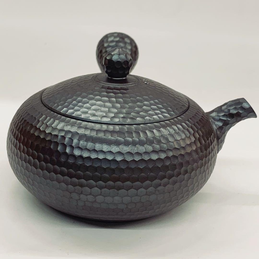 【急須32      1.5号丸極細ダイヤ】三代森伊呂久　共箱