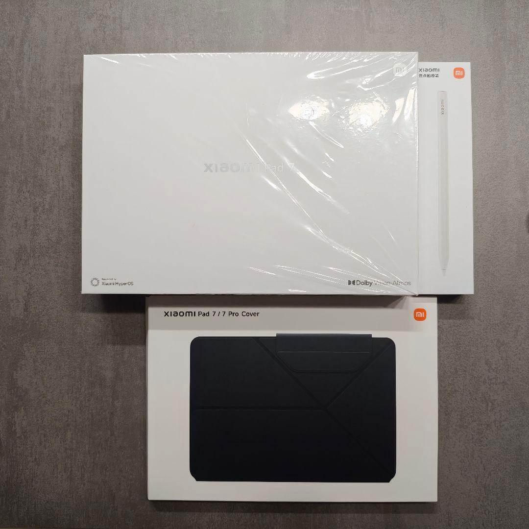 【保証つき付属品あり】XiaomiPad7 8GB／256GB グレー 国内版