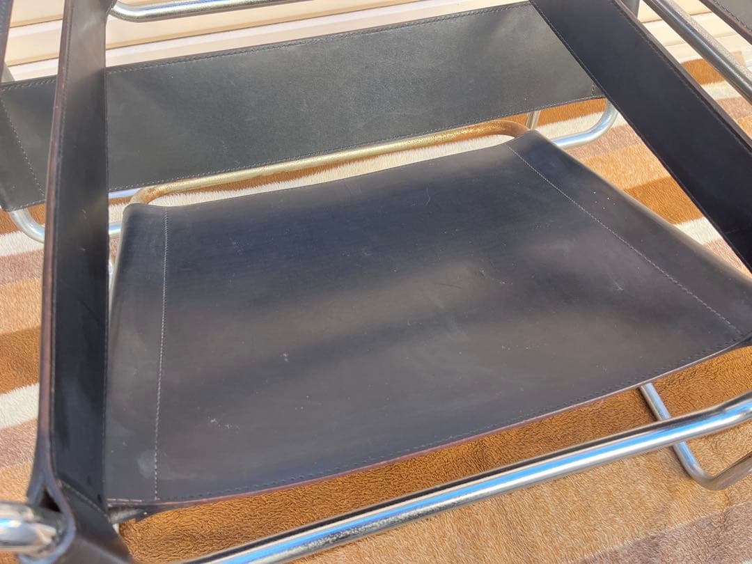 希少 イタリア Gavina ワシリーチェア マルセルブロイヤー 本革