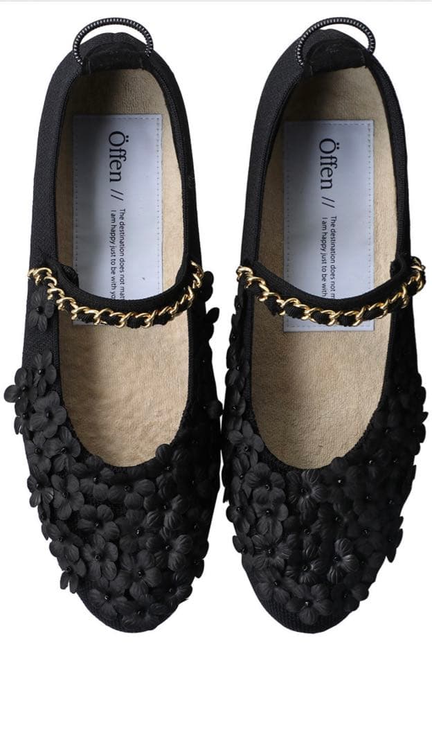 極美品【MUVEIL×Offen】round-MARYJANE