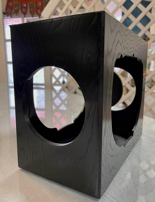 値下会津漆　行楽用重箱 桜と紅葉