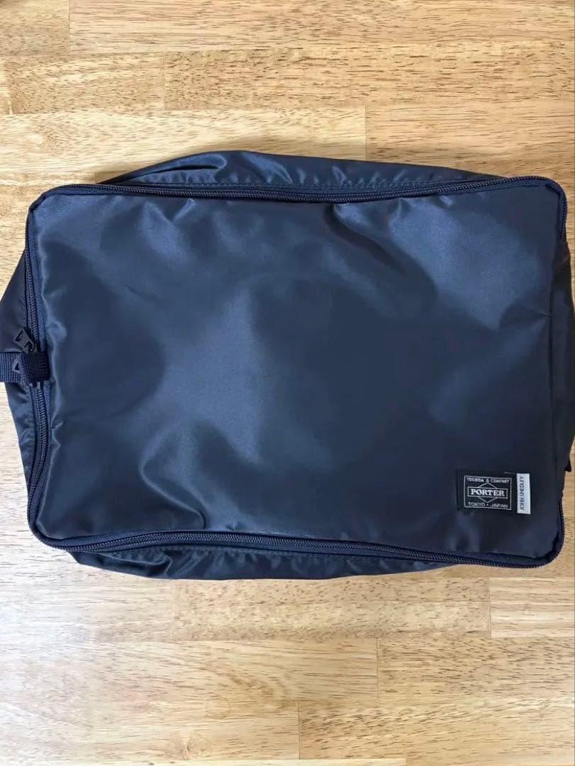 【希少】ジョンスメドレー×ポーター ニットホルダー ネイビー