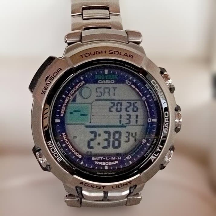 美品 CASIO PRO TREK MANASLU PRX-2500T-7JF