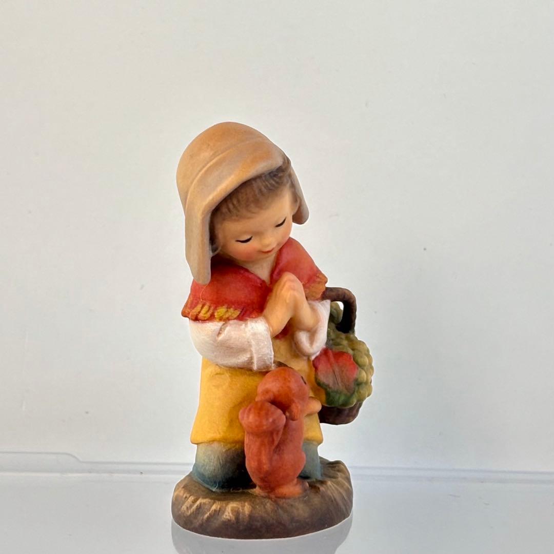 アンリ人形　ANRI 美品　6.5㎝　♡…【小さな・Thanksgiving】♡