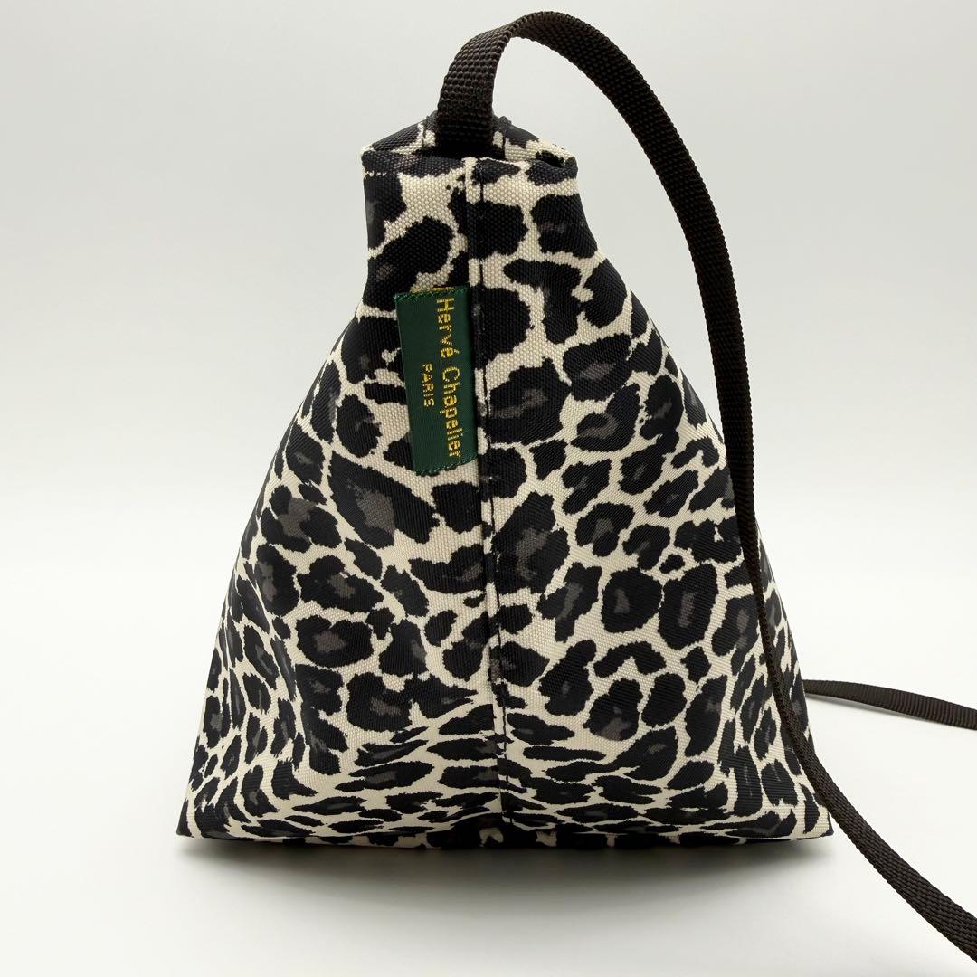 エルベシャプリエ グリーンレーベル別注 ビッグポシェット パンサーブラン