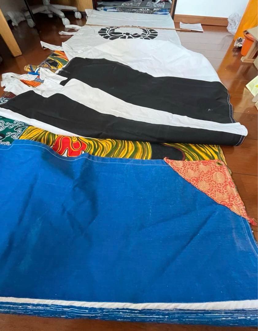 武者絵のぼり　木綿