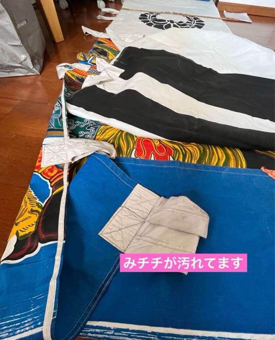 武者絵のぼり　木綿