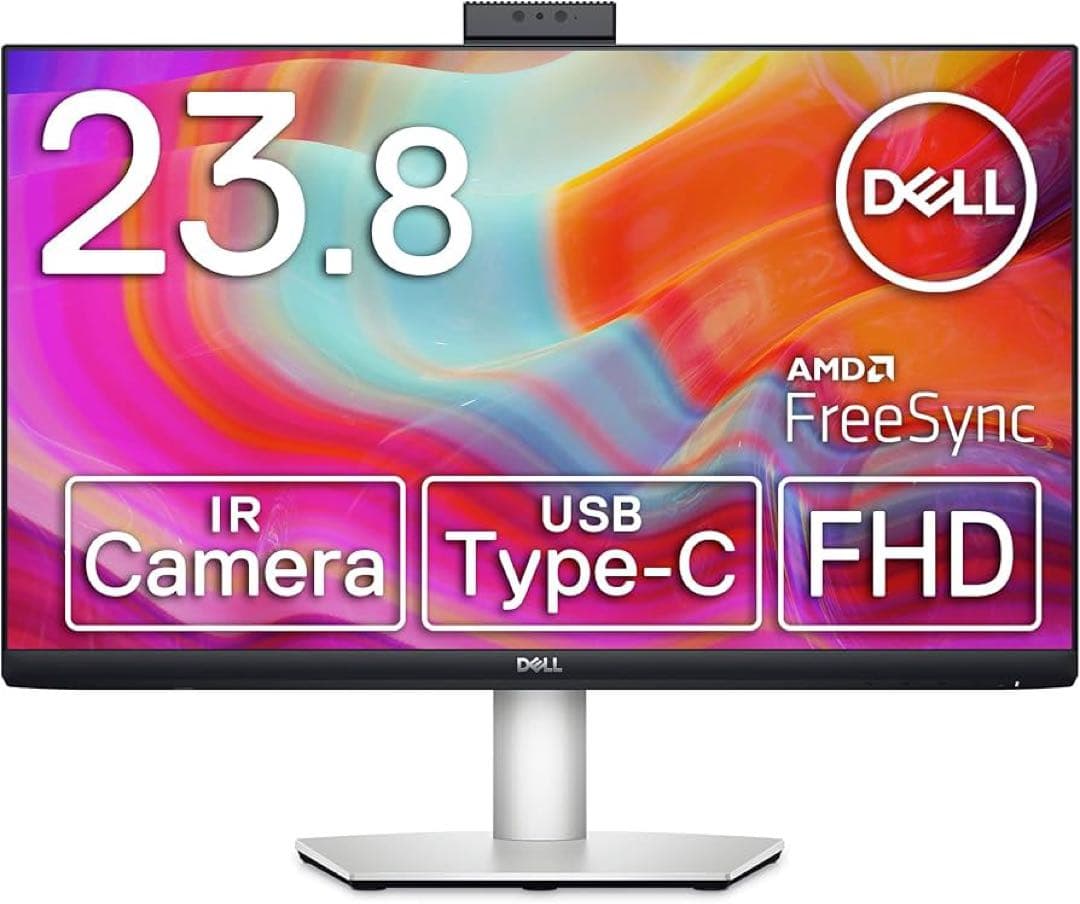 DELL S2422HZ、モニターバックライト