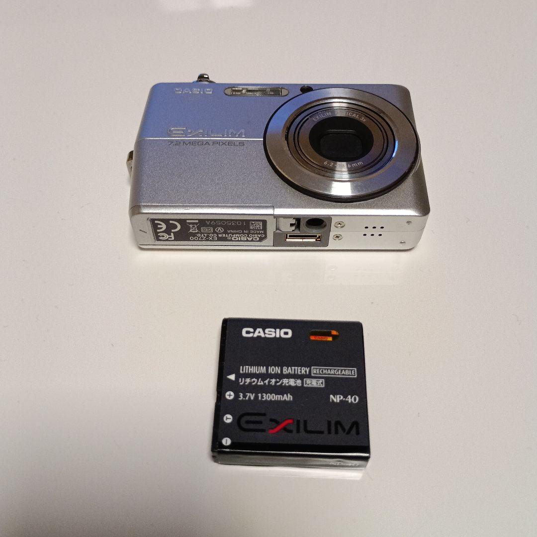 CASIO EXILIM EX-Z700 コンパクトデジタルカメラ 動作確認済