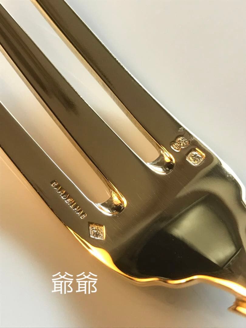 カルディヤック クリストフル ／純銀 ヴェルメイユ／ルネサンス ３本　※未使用