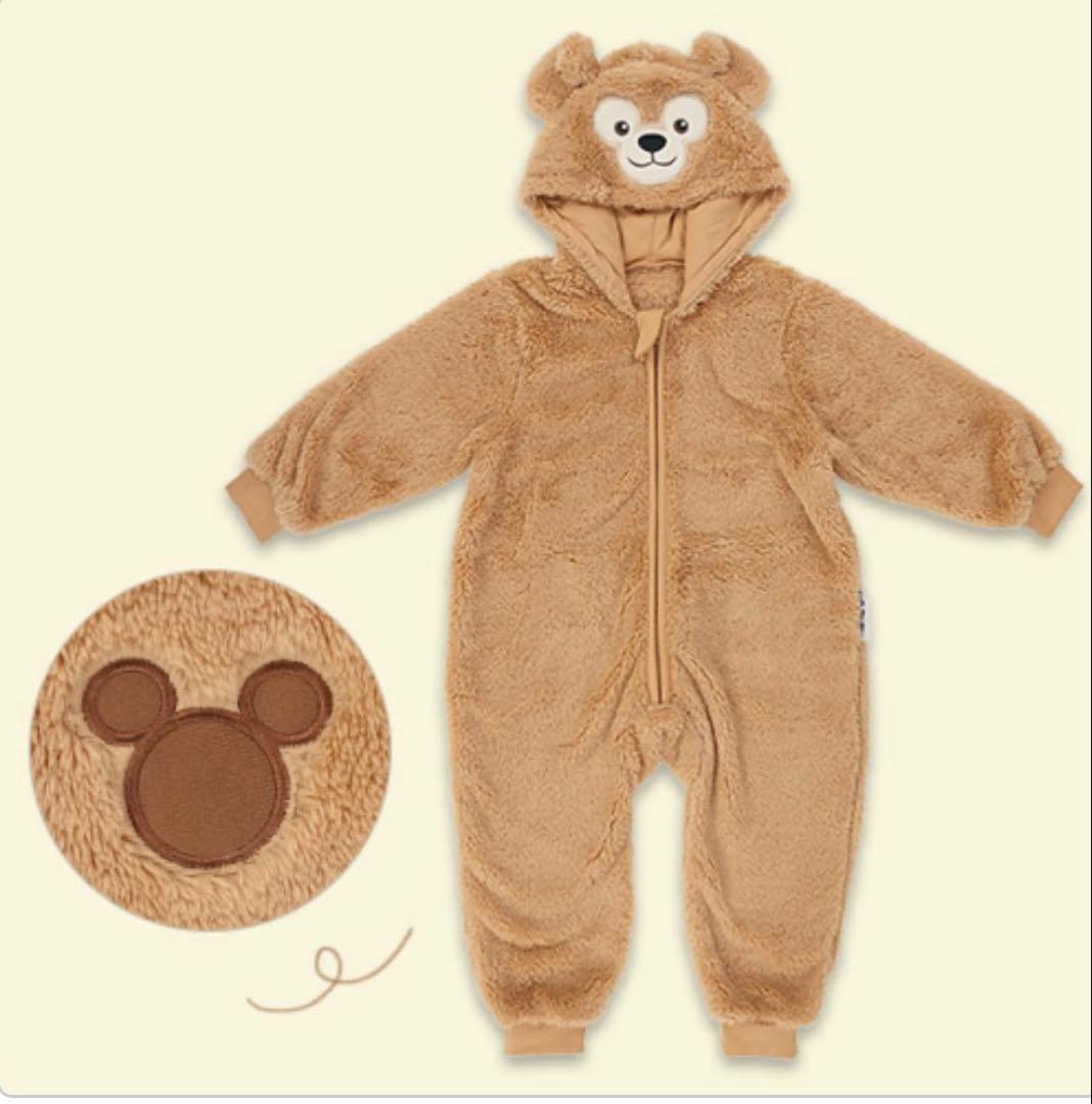 【新品未使用】ダッフィー カバーオール ロンパース 東京ディズニー・シー限定商品
