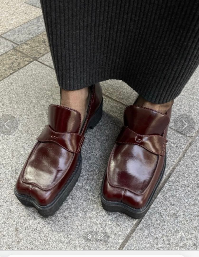 ameri WAVE CUTTING PLATFORM アメリ ローファー