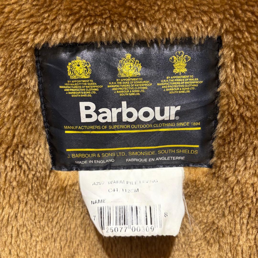 【Kuu 】USA 古着 barbour バブアー ライナー ベスト
