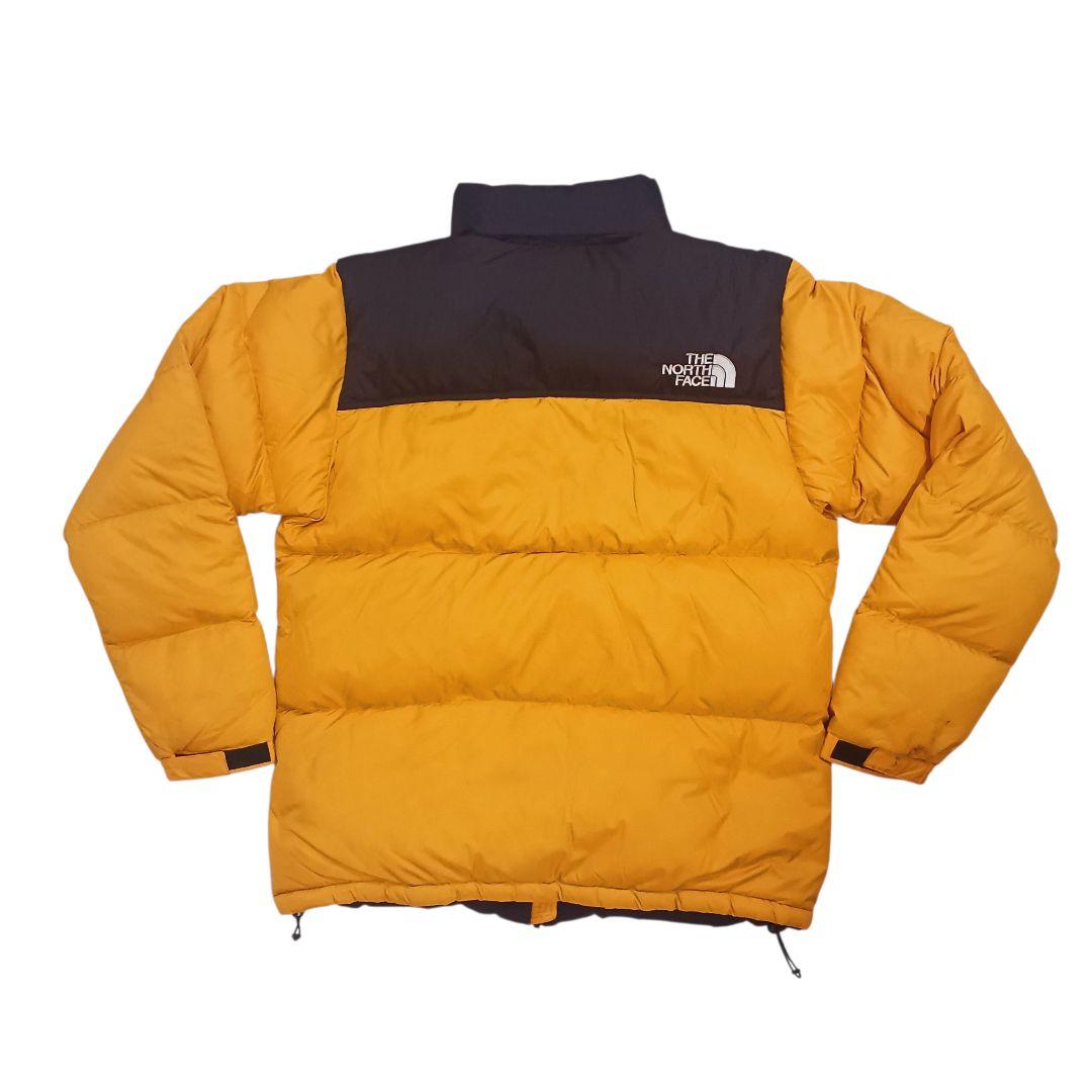 THE NORTH FACE ノースフェイス ヌプシジャケット ダウン 黄 黒