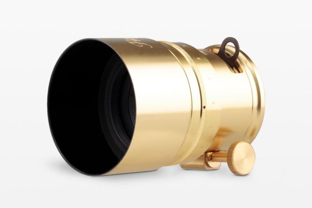 New Petzval 58 ボケコントロール 真鍮ゴールド EFマウント