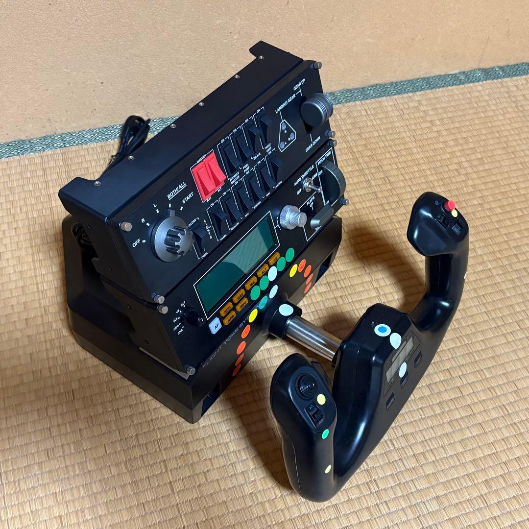 Logicool FLIGHT YOKE SYSTEM セット