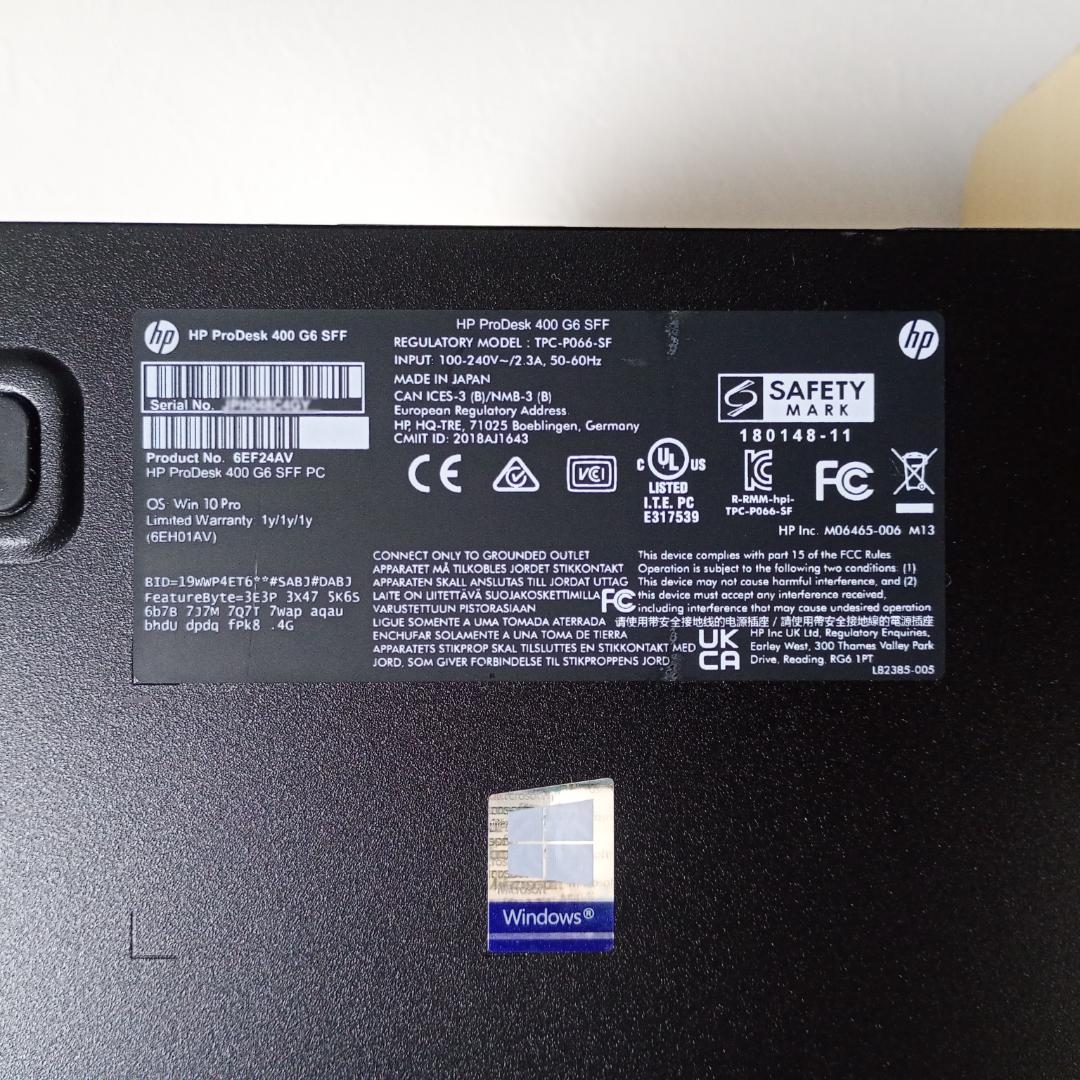 ◎動作確認済　intel 第9世代 Core-i3／Windows11 pro