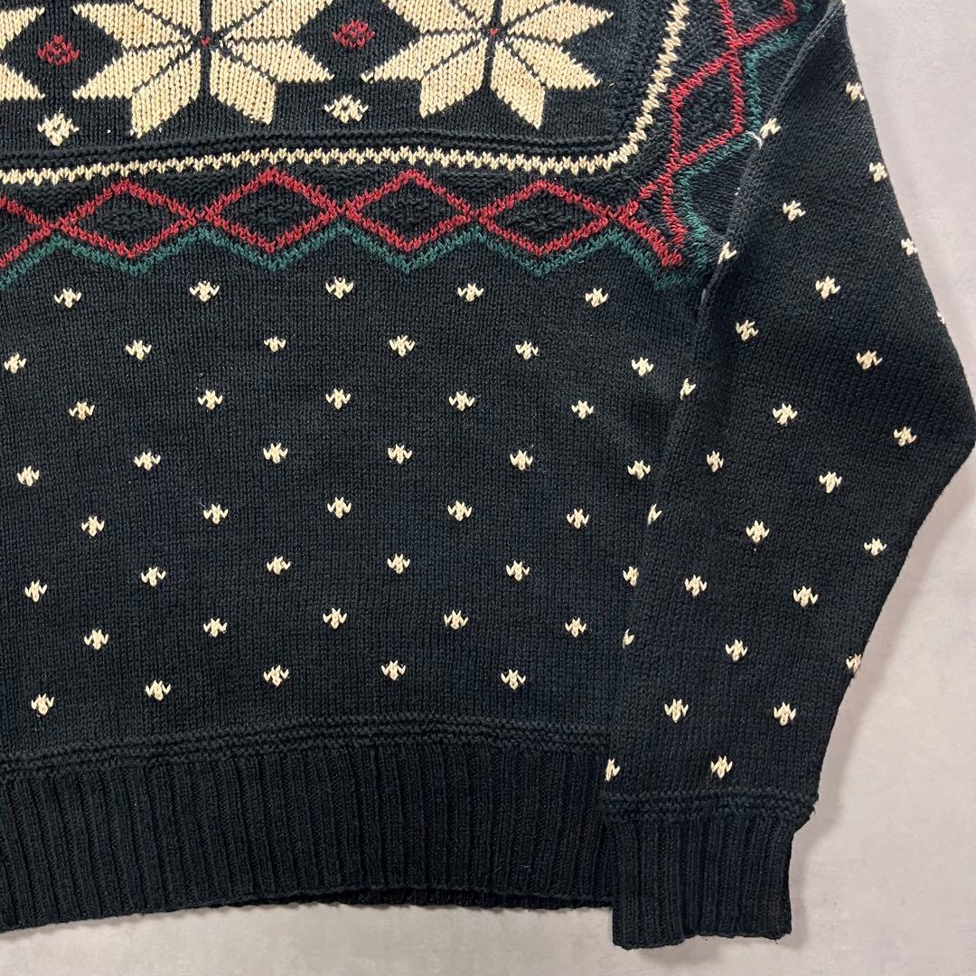 ◎90s Polo by Ralph Lauren バーズアイ ハンドニット